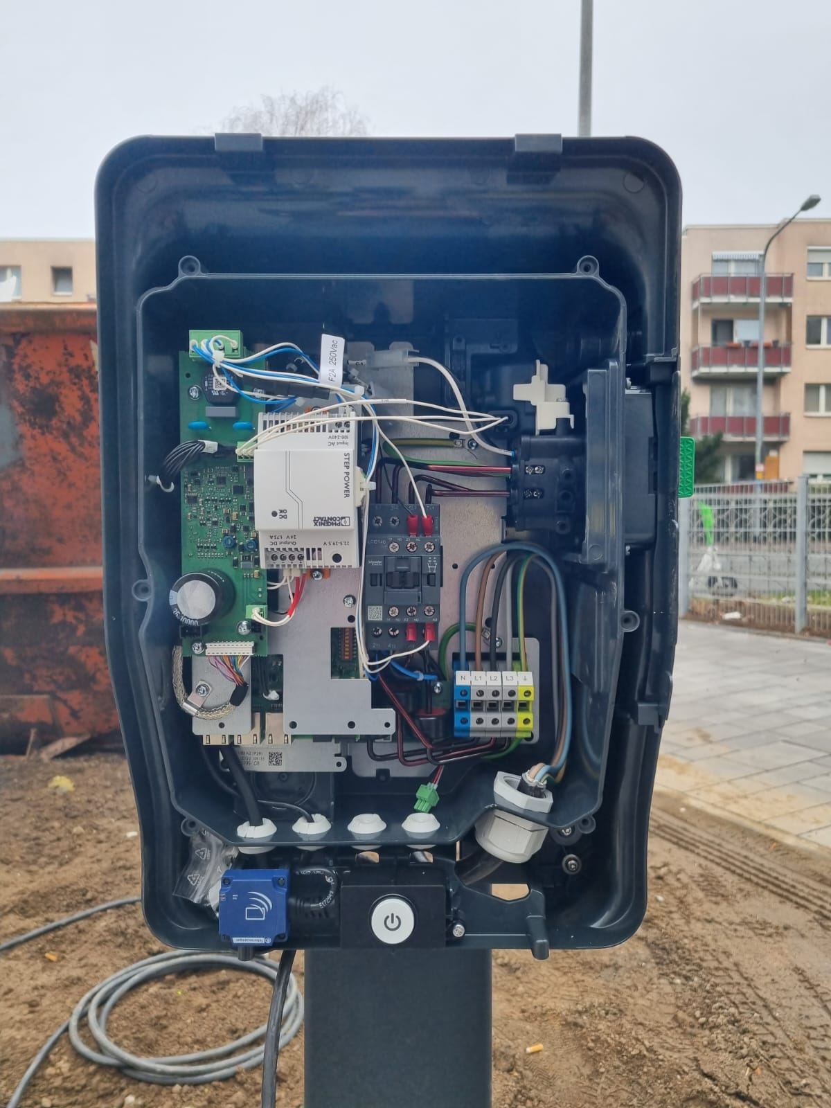 Ladesäule für Elektroautos