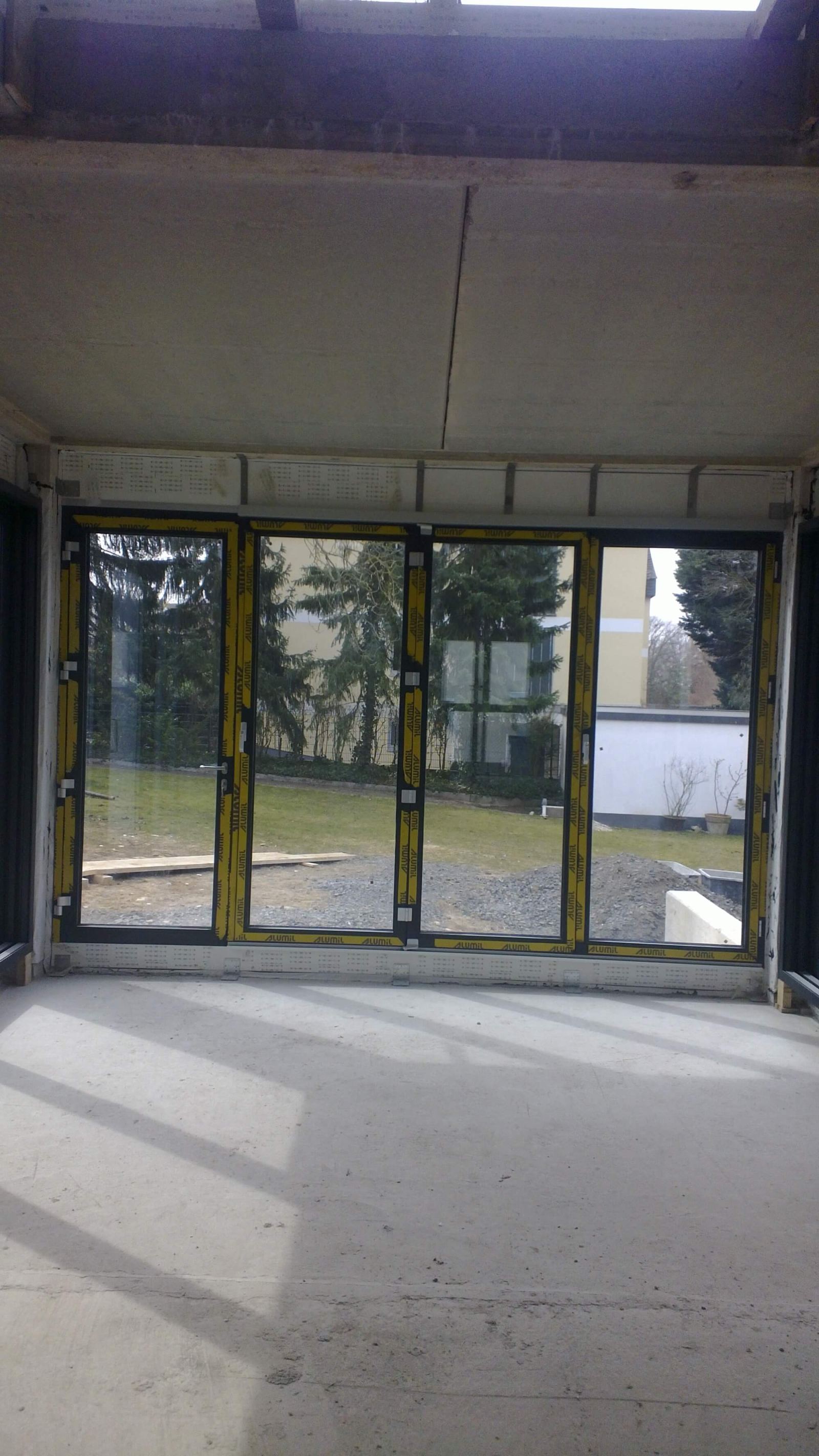 Aluminium Fenster Montage