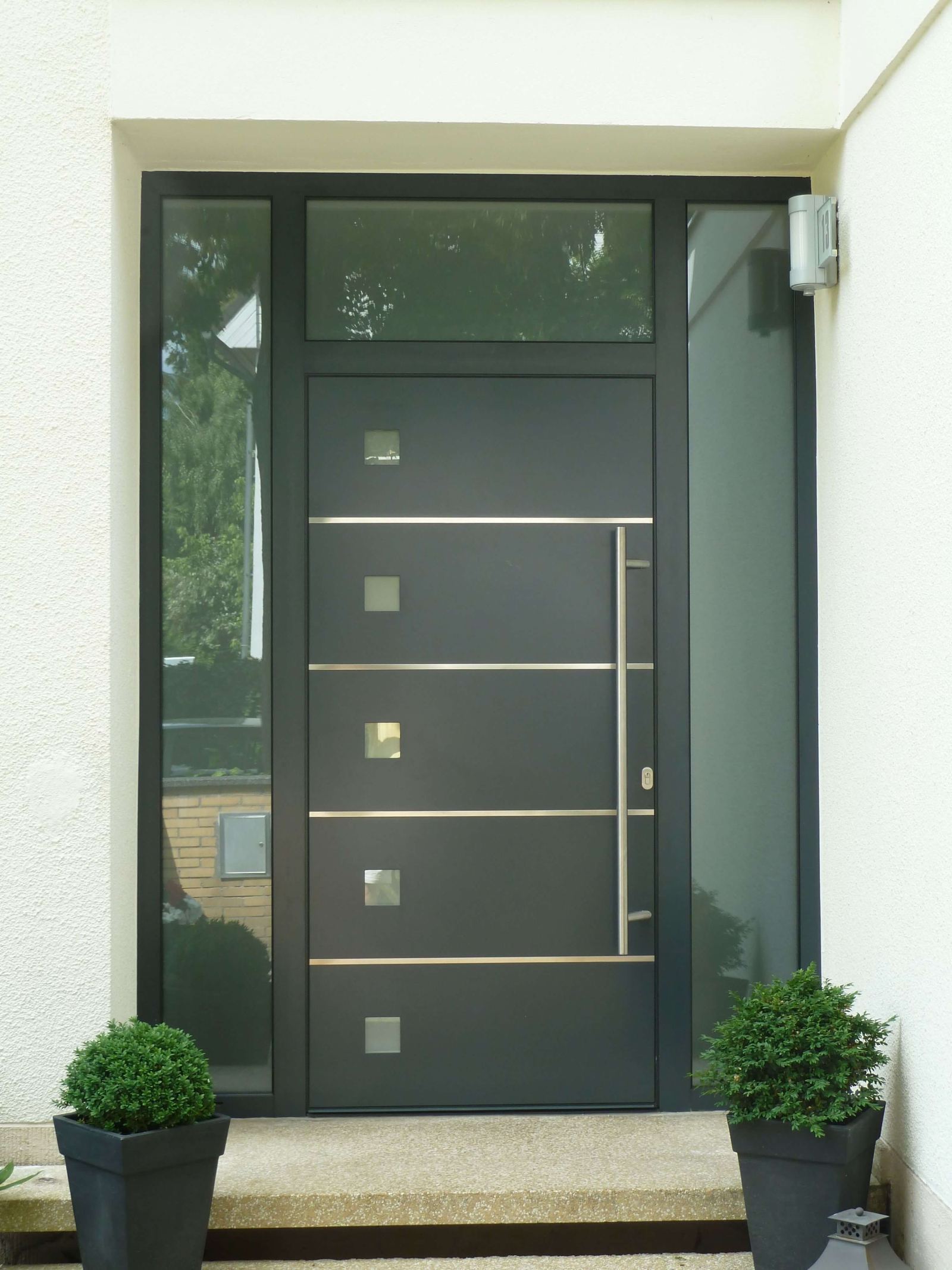 Aluminium Haustür