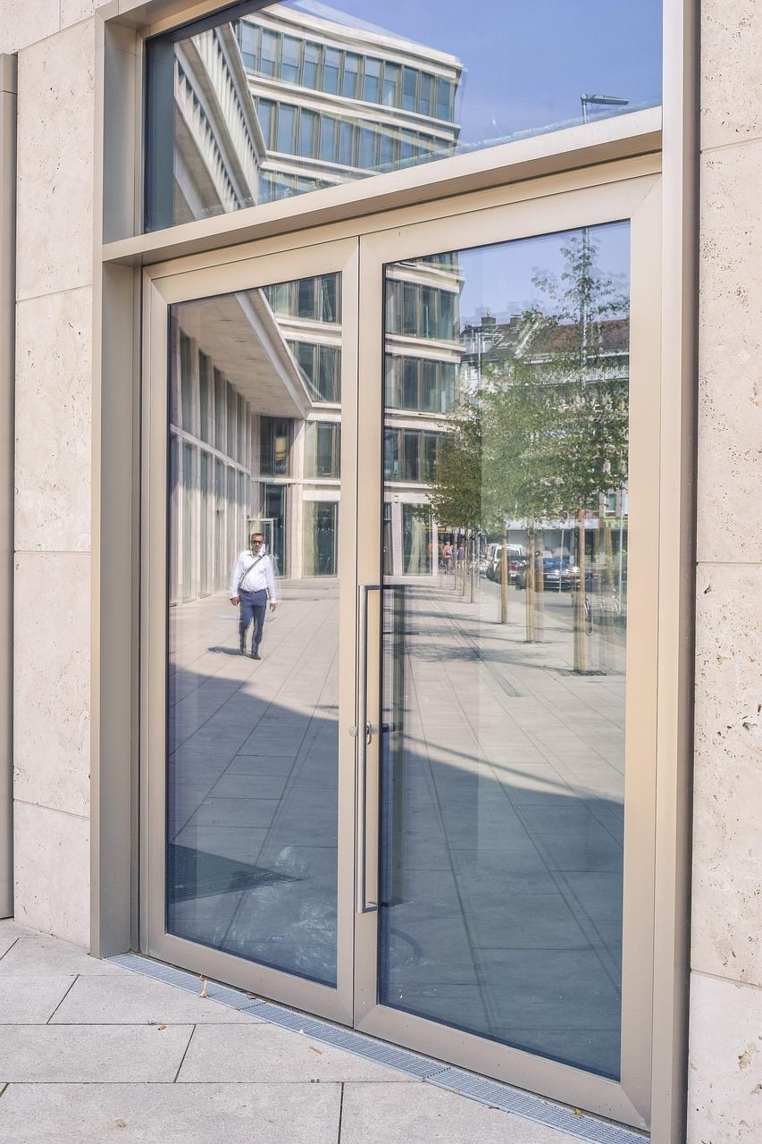 Aluminium Tür Innenbereich